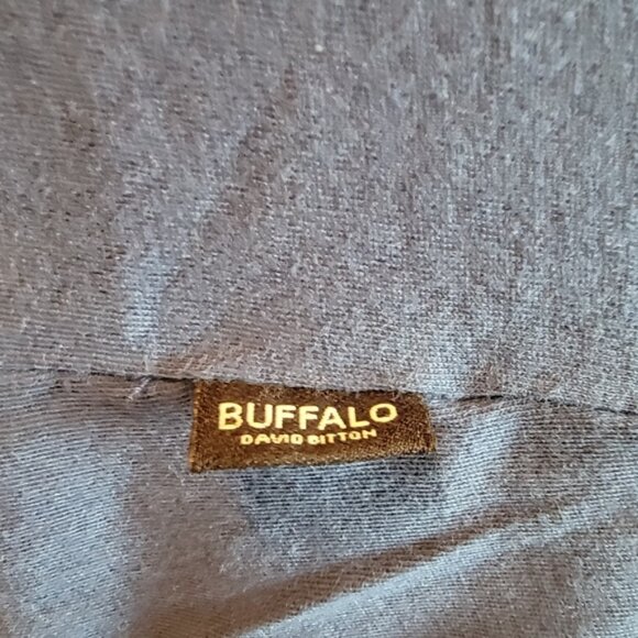 Navy Blue Buffalo David Bitton Women's Twist Puff Sleeve Top - Picture 8 of 10